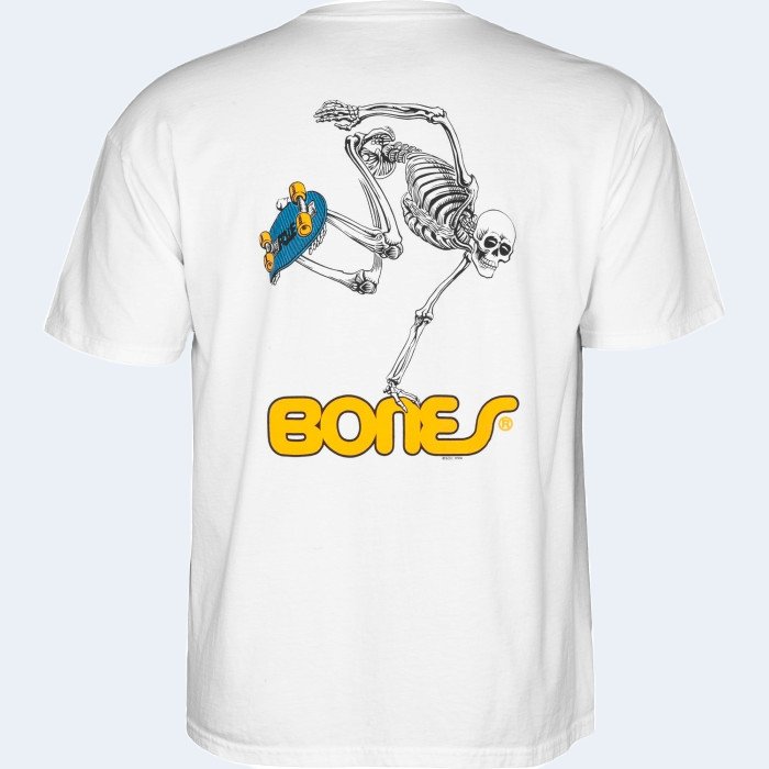 Powell-Peralta-Skateboarding-Skeleton-T-shirt-White — NC Powell-Peralta-Skateboarding-Skeleton-T-shirt-White — NC